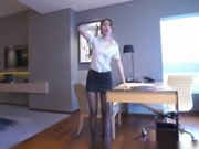 極品奶模酒店約拍 黑絲制服小秘書